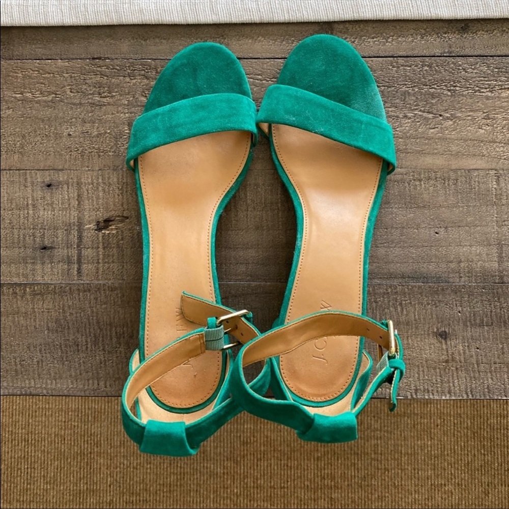 Jcrew block heel